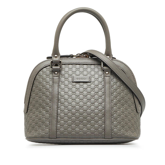 Gucci Mini Microguccissima Dome Satchel (SHG-rjPysy)