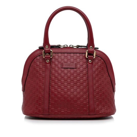 Gucci Mini Microguccissima Dome Satchel (SHG-SrH2Yo)