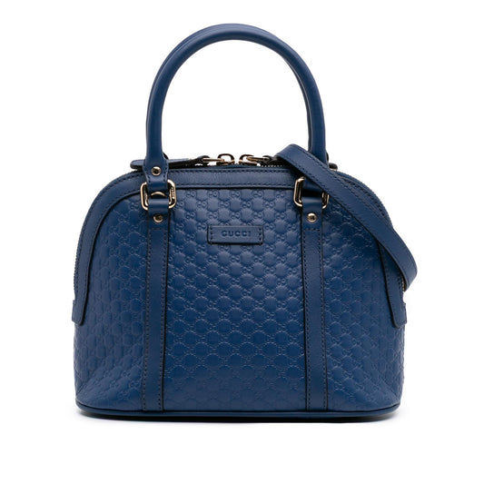 Gucci Mini Microguccissima Dome Satchel