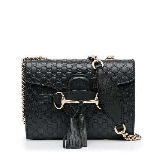 Gucci Mini Microguccissima Emily Crossbody Bag (SHG-JHzrWD)
