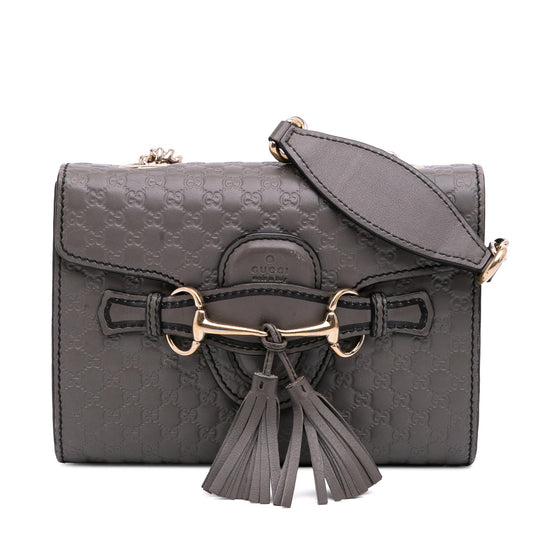 Gucci Mini Microguccissima Emily Crossbody