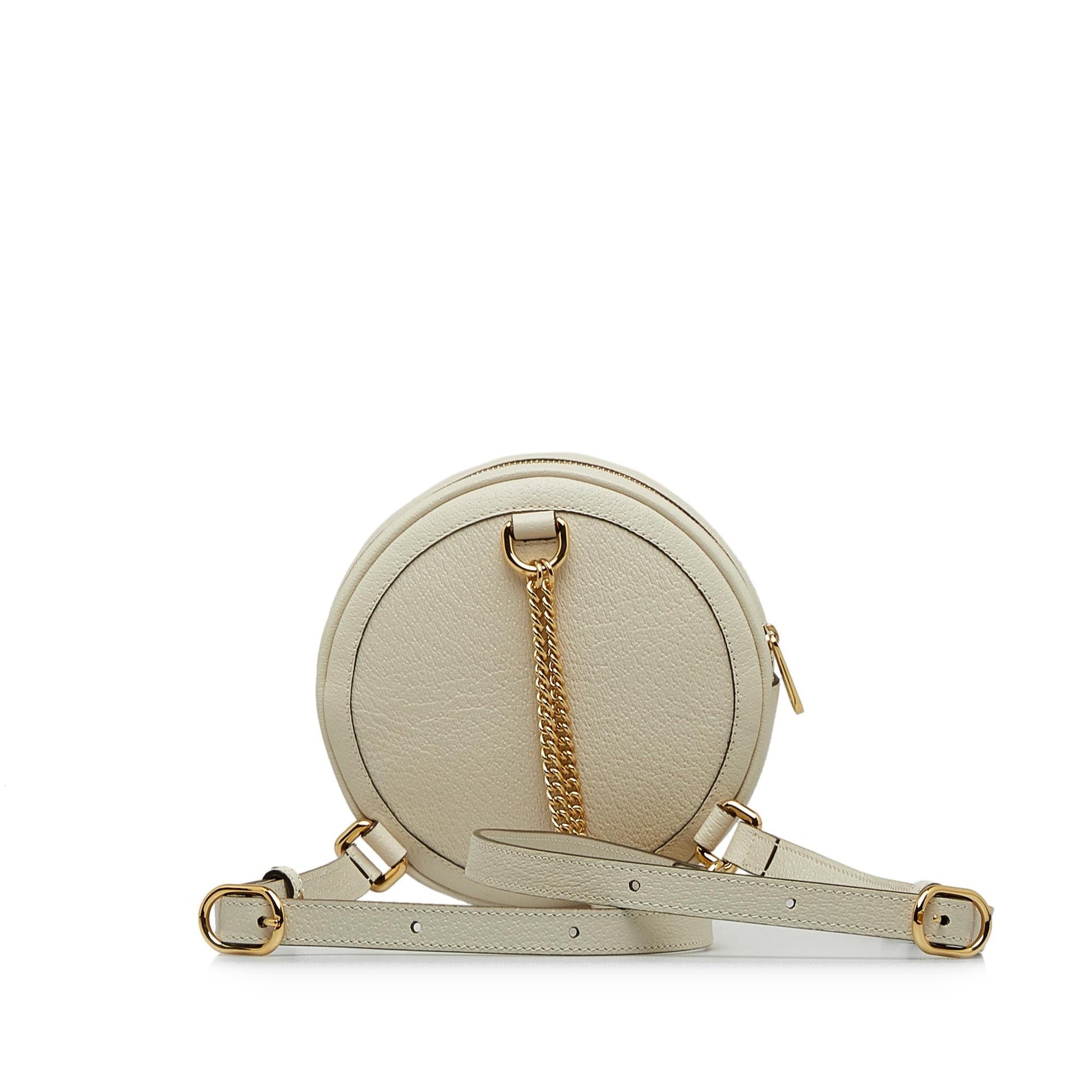 Gucci Mini Ophidia Round Backpack (SHG-)