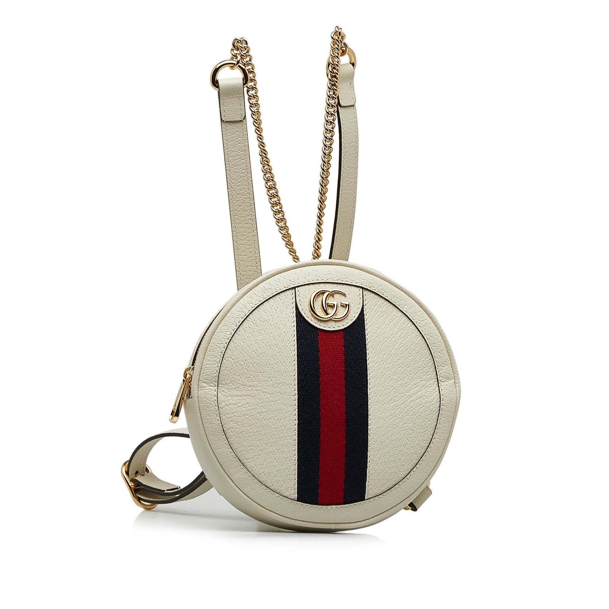 Gucci Mini Ophidia Round Backpack (SHG-)