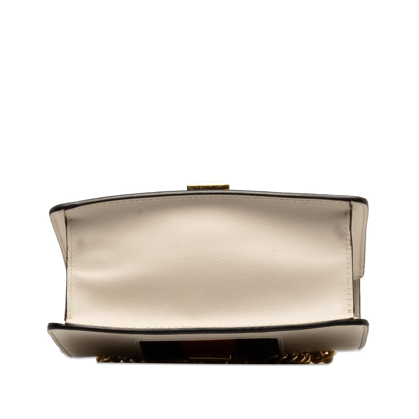 Gucci Mini Sylvie Leather Chain Crossbody Bag (SHG-1OZLSf)