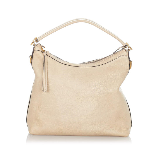 Gucci Miss GG Leather Satchel (SHG-21540)