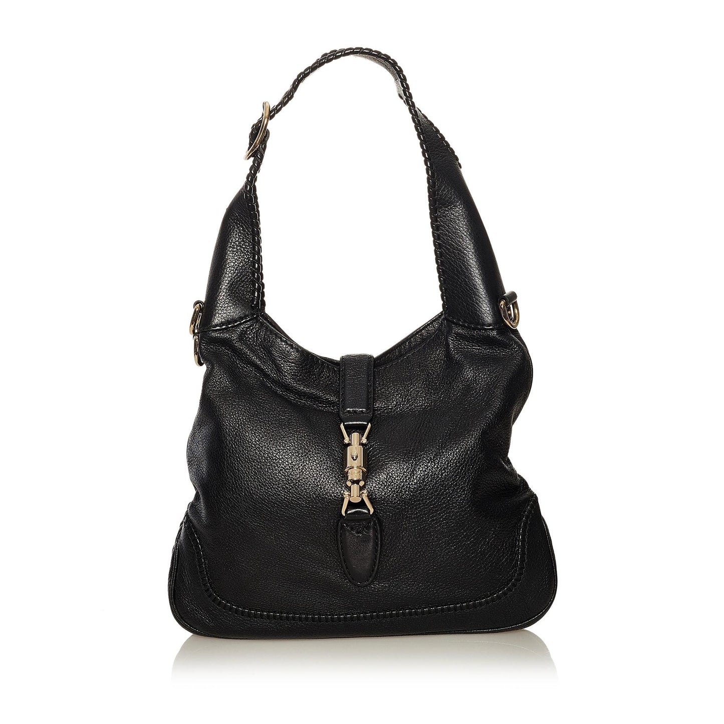 Gucci New Jackie Leather Shoulder Bag (SHG-34988)