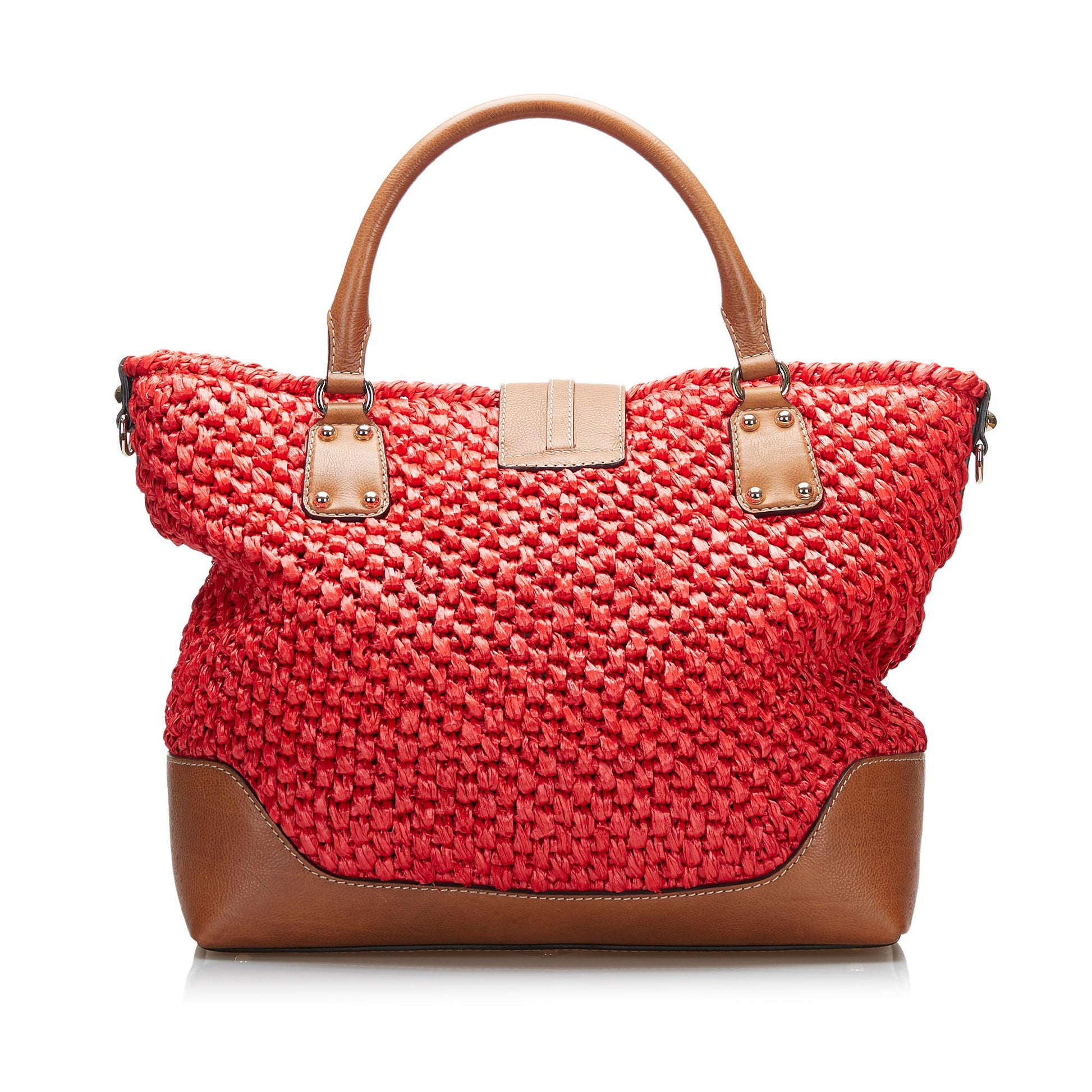 Gucci New Jackie Wicker Tote Bag (SHG-G2qUHn)