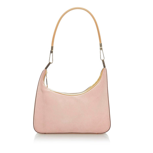 Gucci Nubuck Leather Shoulder Bag (SHG-32317)