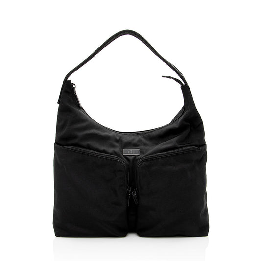 Gucci Nylon Pocket Hobo (SHF-19926)