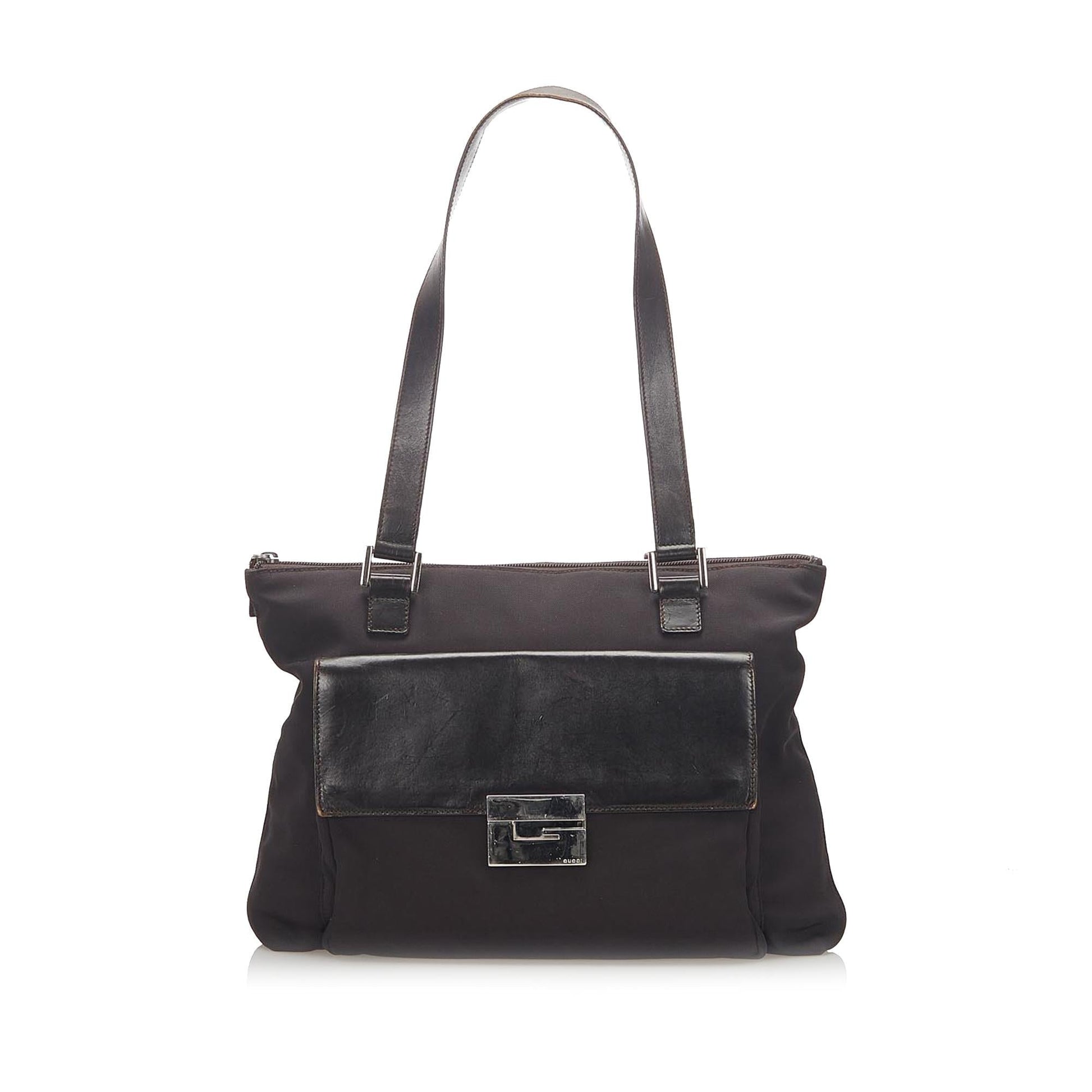 Gucci Nylon Shoulder Bag Style 2