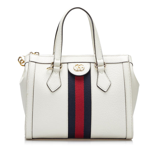 Gucci Ophidia Leather Satchel (SHG-yOxMG1)