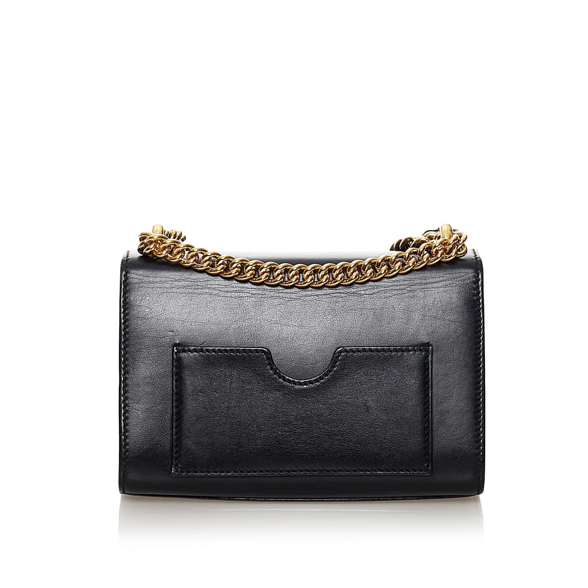 Gucci Padlock Leather Crossbody Bag (SHG-35067)