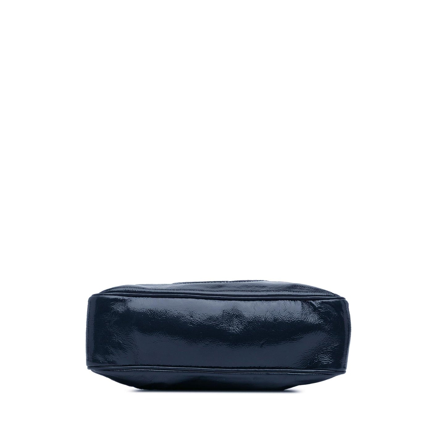 Gucci Patent Soho Chain Zip Shoulder Bag