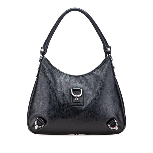 Gucci Pebbled Leather Abbey D Ring Shoulder Bag