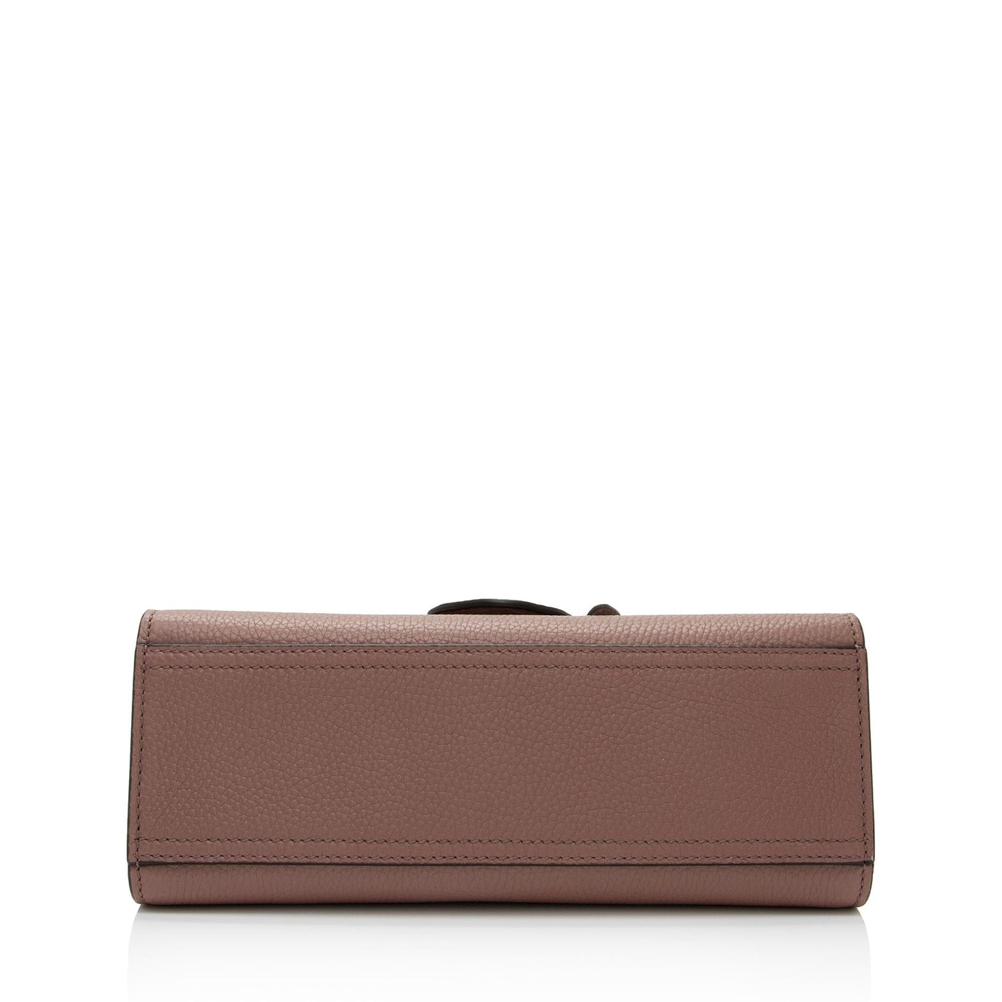 Gucci Pebbled Leather GG Marmont Top Handle Mini Shoulder Bag (SHF-1GP6PA)