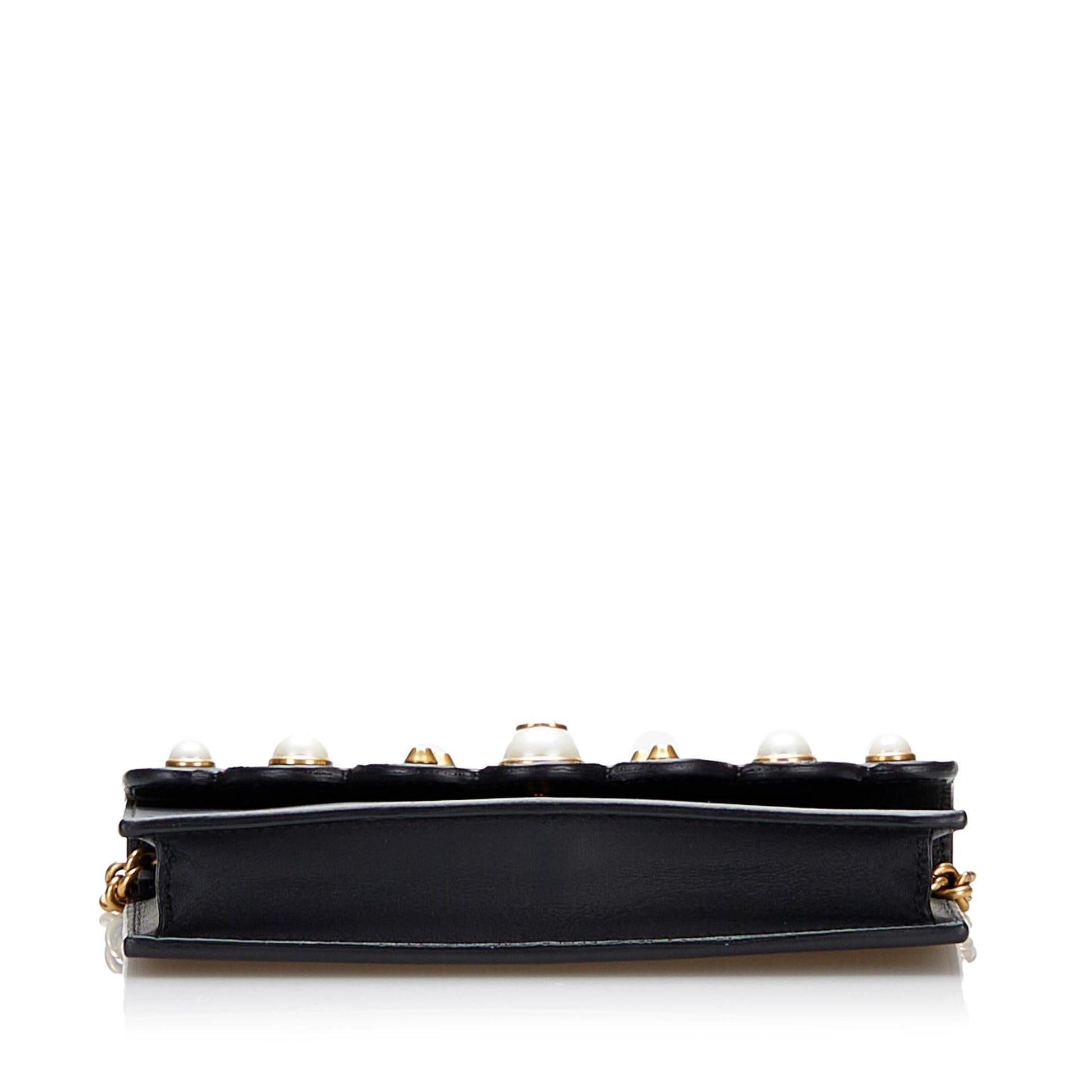 Gucci Peony Pearly Wallet On Chain (SHG-rRgoQZ)
