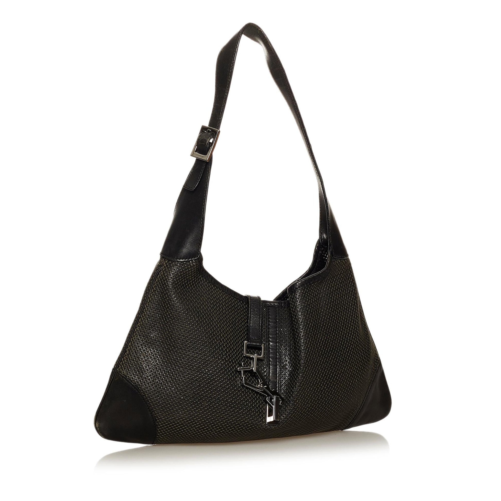 Gucci Jackie Leather Shoulder Bag Style 12