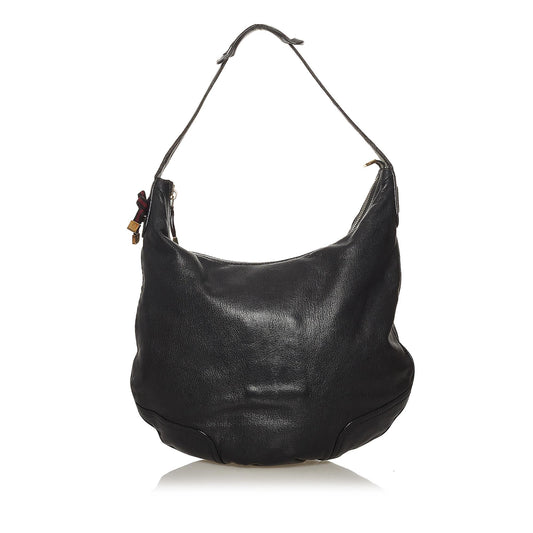 Gucci Princy Leather Hobo Bag (SHG-29284)