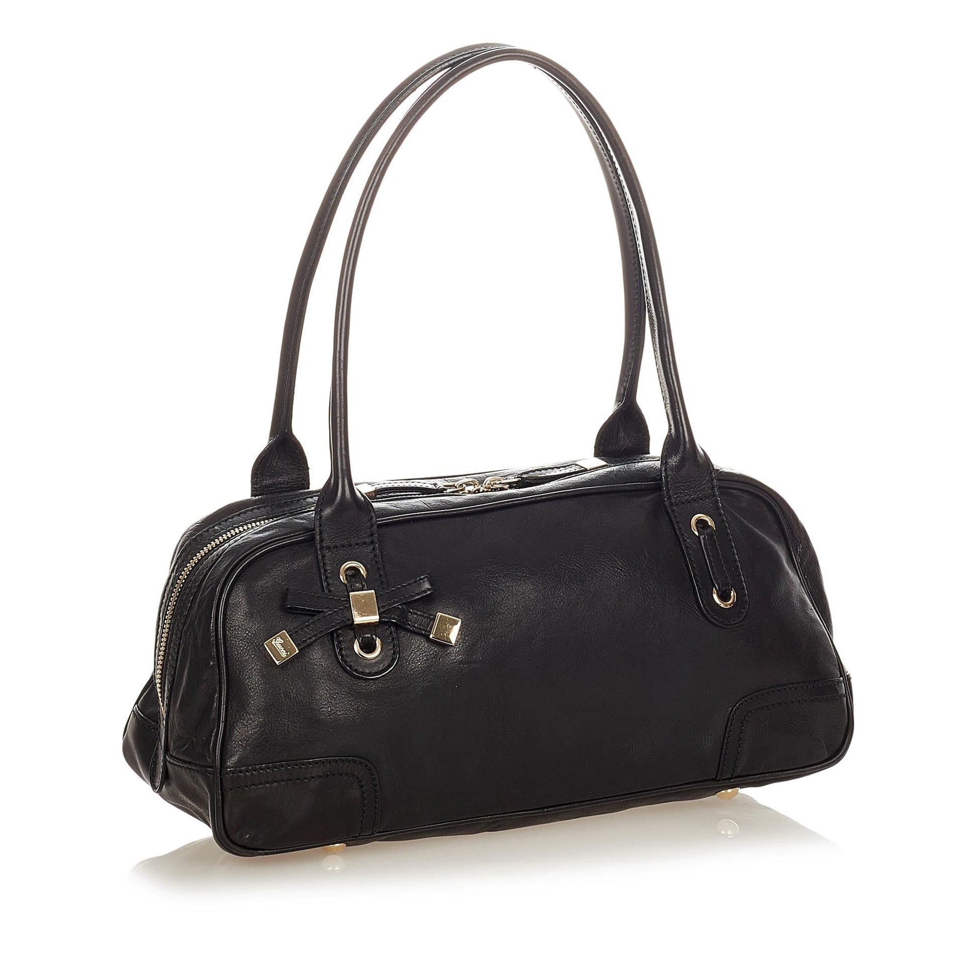 Gucci Leather Shoulder Bag