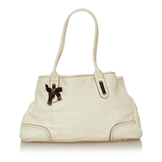 Gucci Princy Leather Tote Bag (SHG-29059)