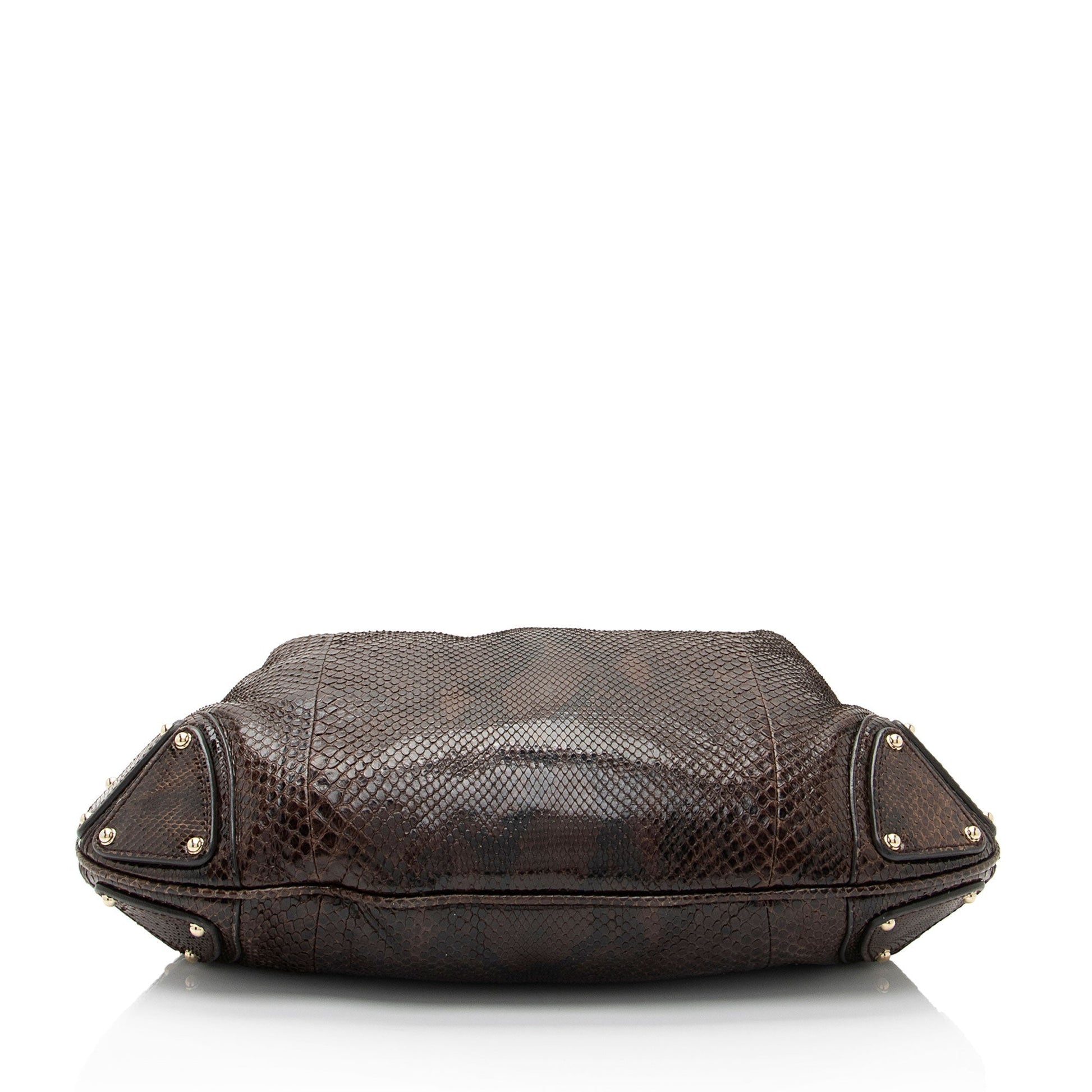 Gucci Python Medium Indy Satchel (SHF-o6MQCe)