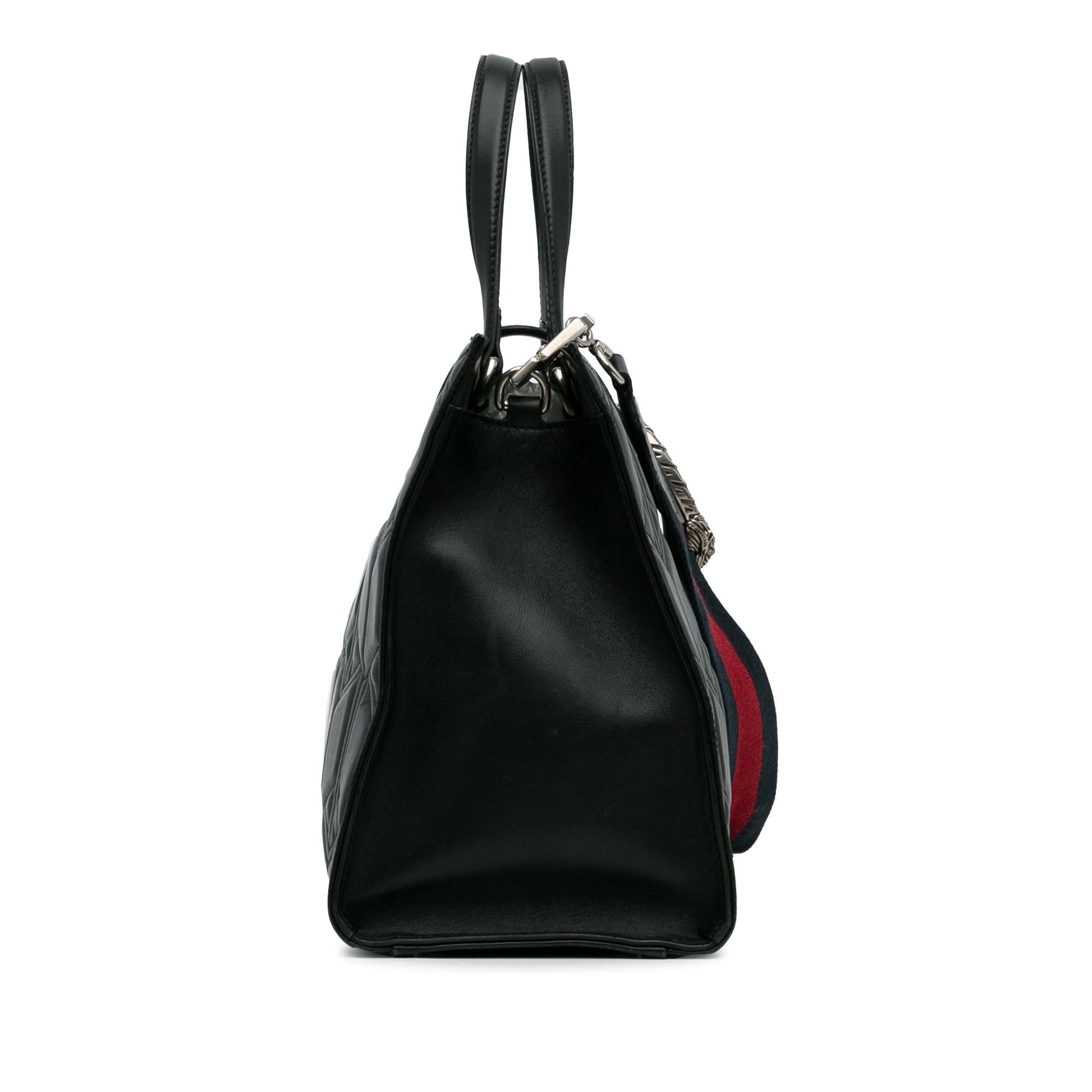 Gucci Quilted Dionysus Web Satchel (SHG-)