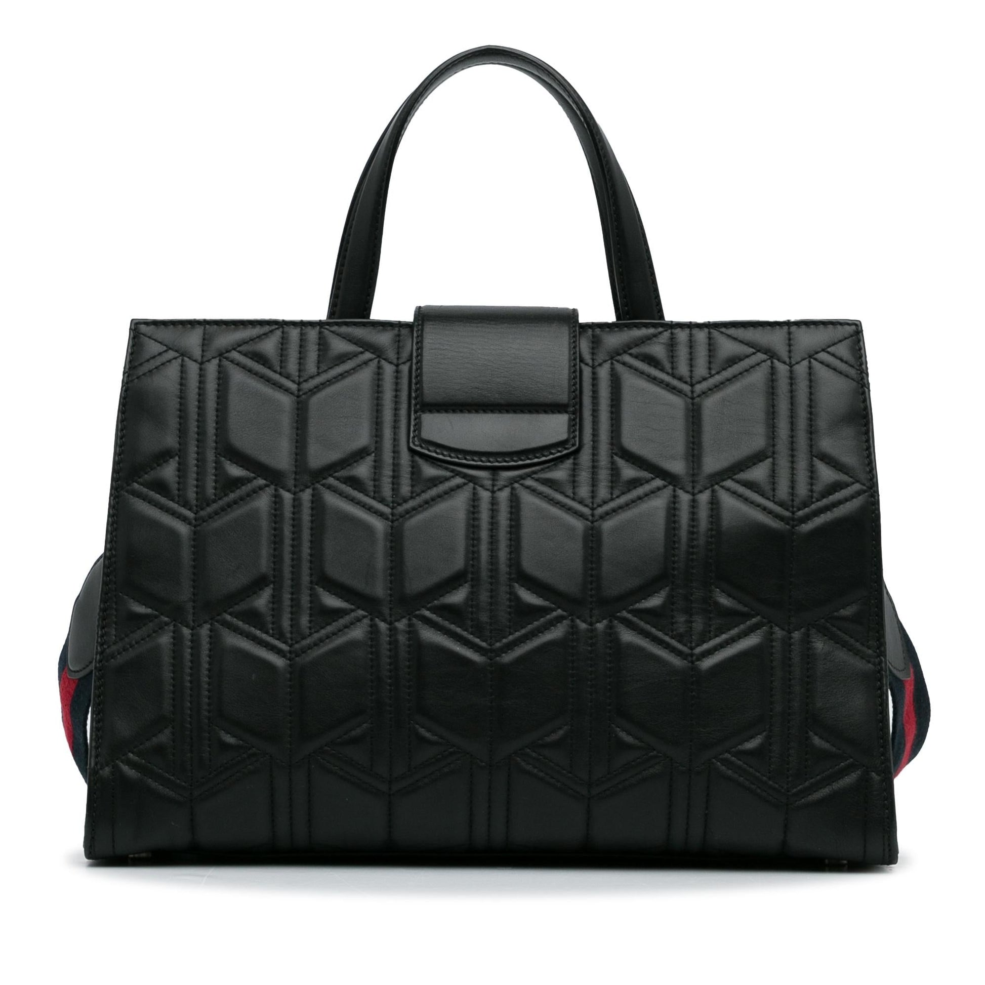 Gucci Quilted Dionysus Web Satchel (SHG-)