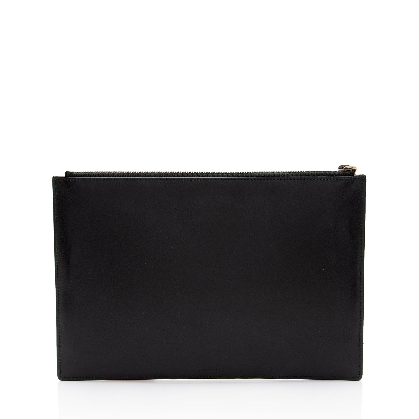 Gucci Quilted Leather Queen Margaret Bee Zip Clutch (SHF-ghI7kn)