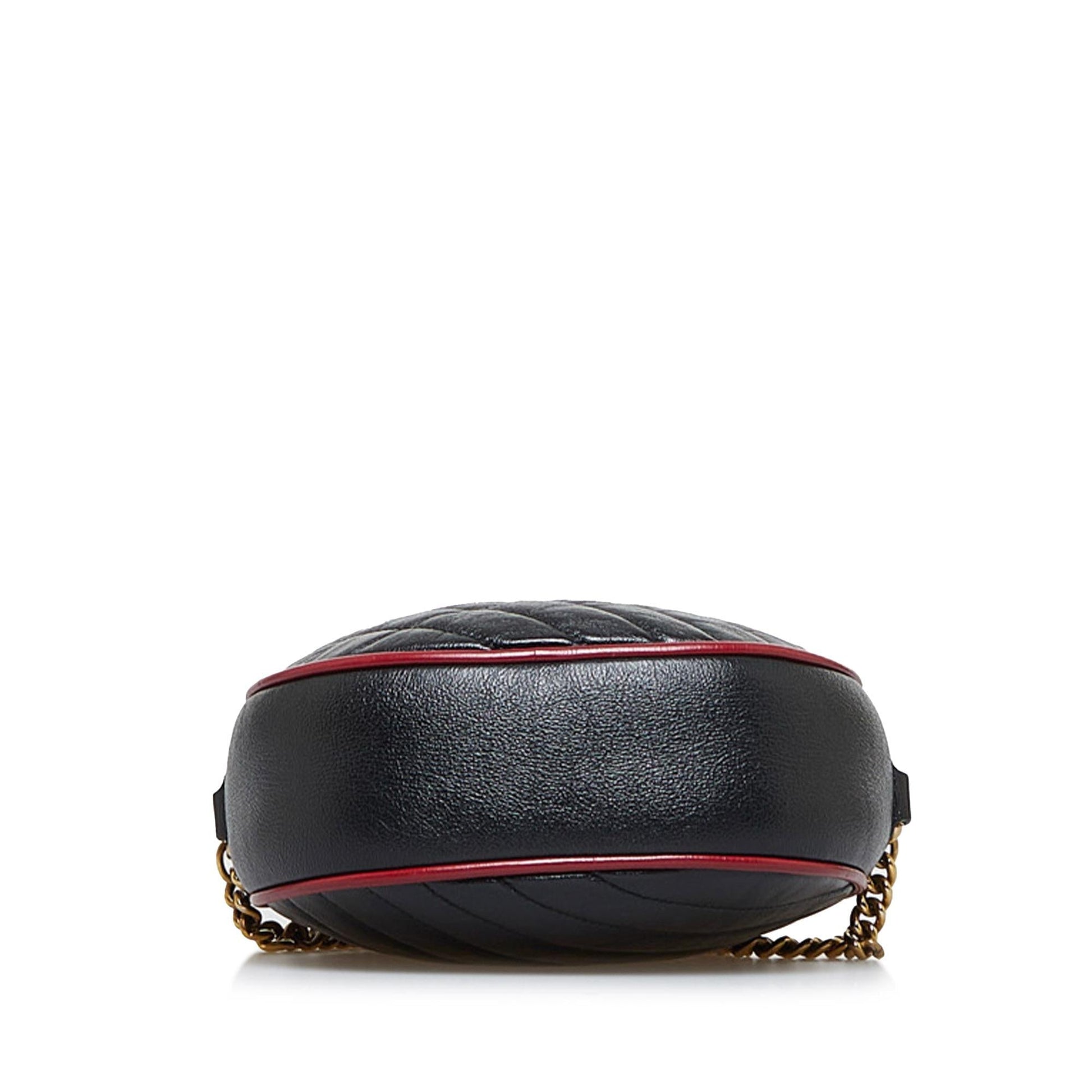 Gucci Round GG Marmont Crossbody Bag (SHG-4utPJf)