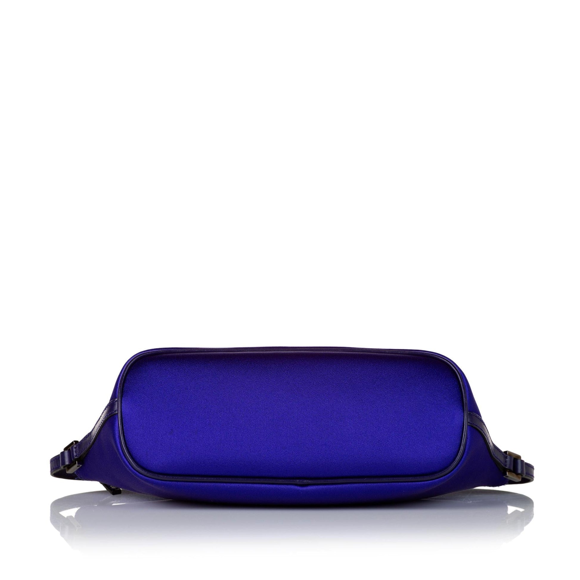 Gucci Satin Boat Baguette (SHG-35291)
