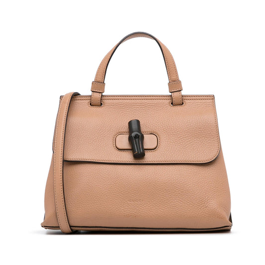 Gucci Small Bamboo Daily Satchel (SHG-pqhQVB)