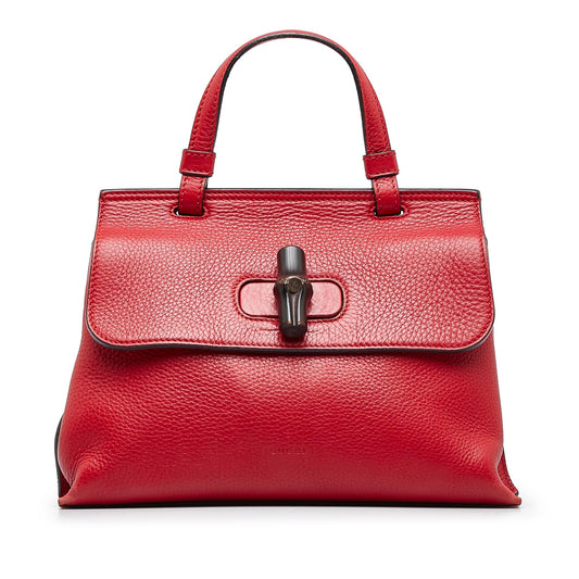 Gucci Small Bamboo Daily Satchel (SHG-KZoSFE)