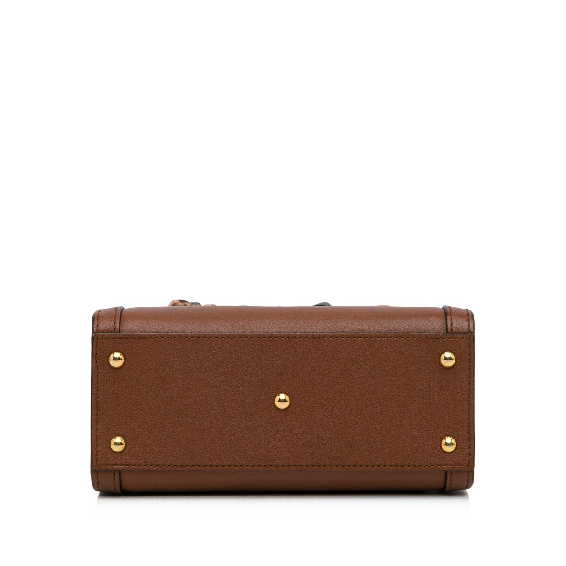 Gucci Small Bamboo Diana Satchel (SHG-JijldX)
