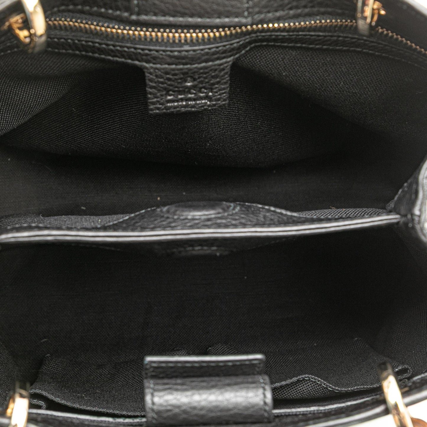 Gucci Small Calfskin Bamboo Shopper Satchel