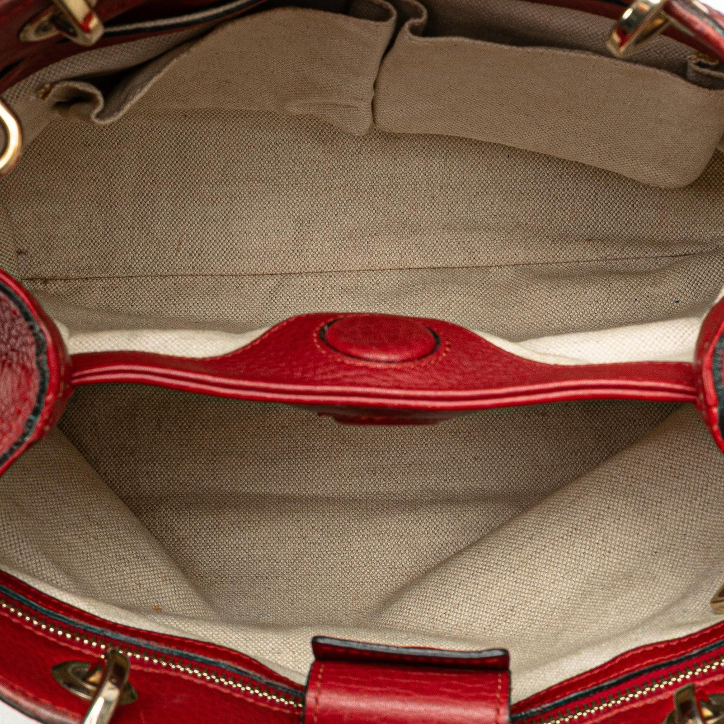 Gucci Small Calfskin Bamboo Shopper Satchel