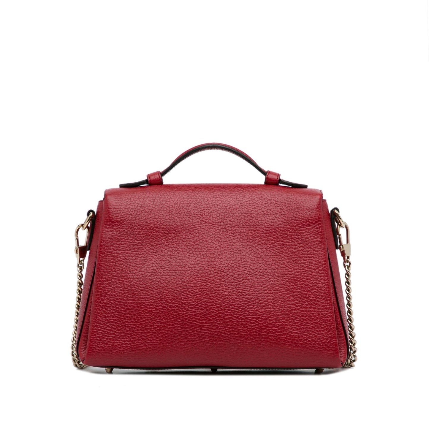 Gucci Small Dollar Calf Interlocking G Satchel (SHG-Pgcutx)