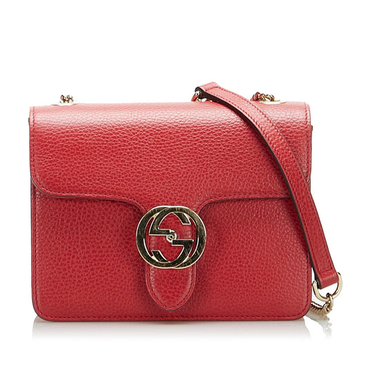 Gucci Small Dollar Interlocking G Crossbody (SHG-K0tD9E)