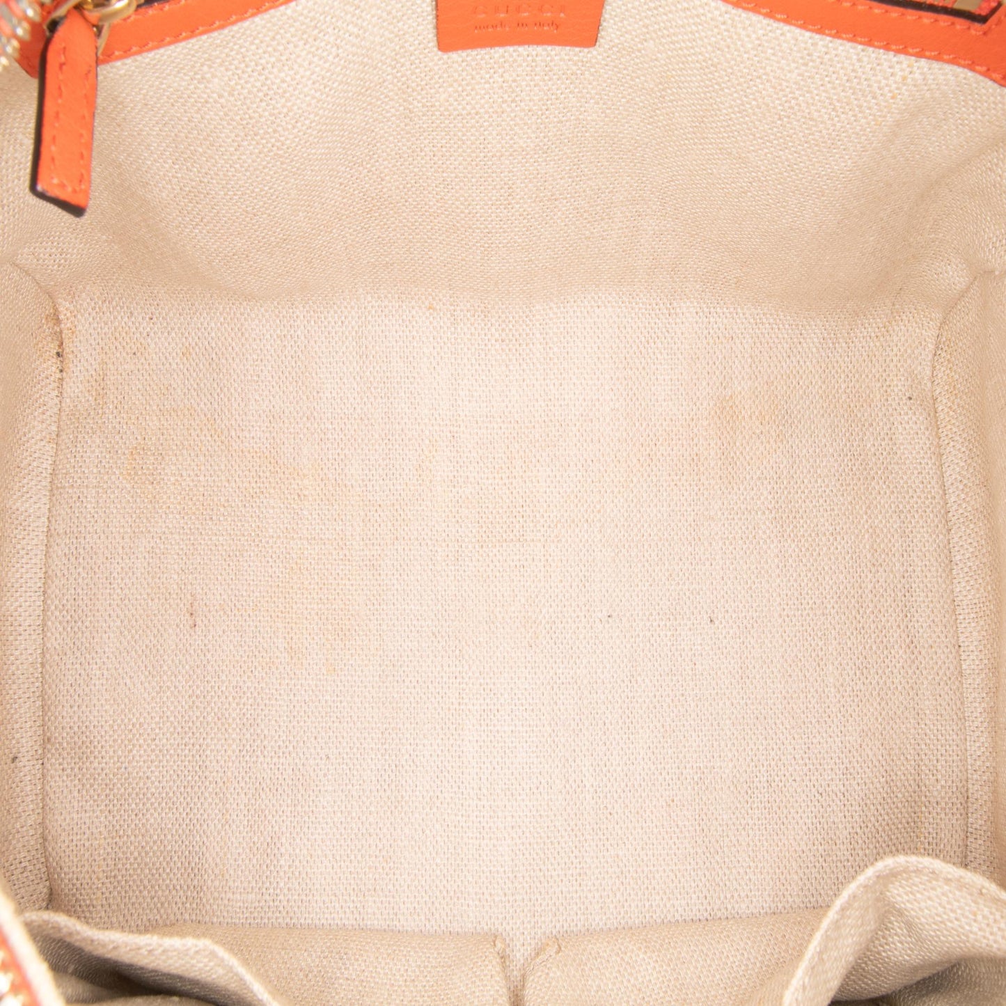 Gucci Small GG Canvas Belted Satchel