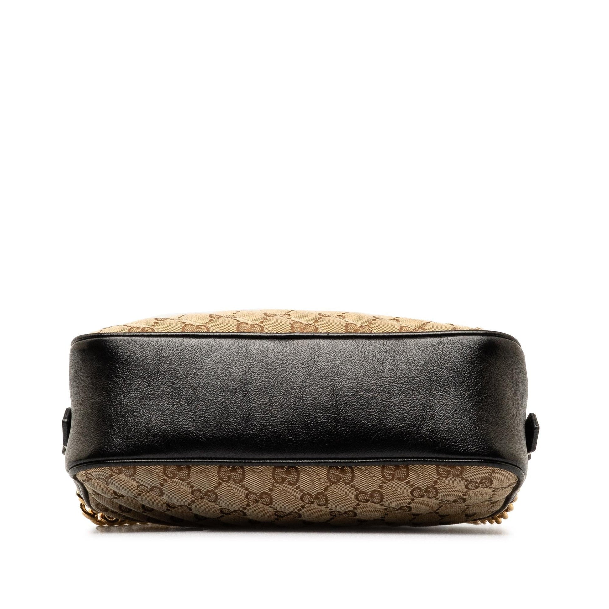 Gucci Small GG Canvas Marmont Matelasse Camera Bag (SHG-8k8jfb)