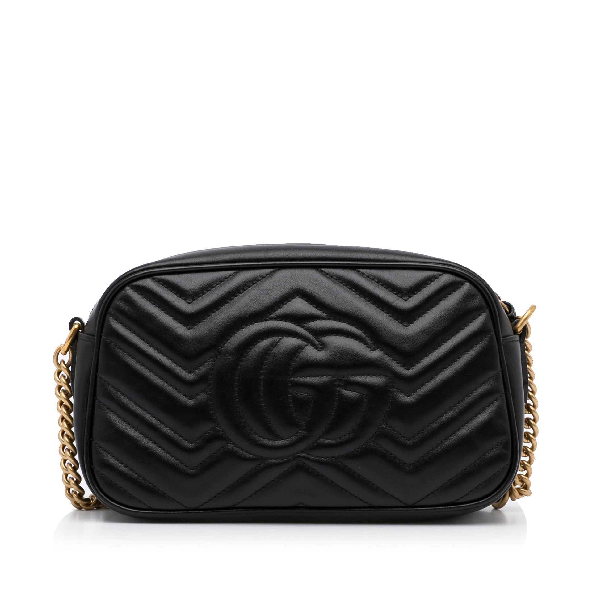 Gucci Small GG Marmont Crossbody Bag (SHG-DfmqKi)