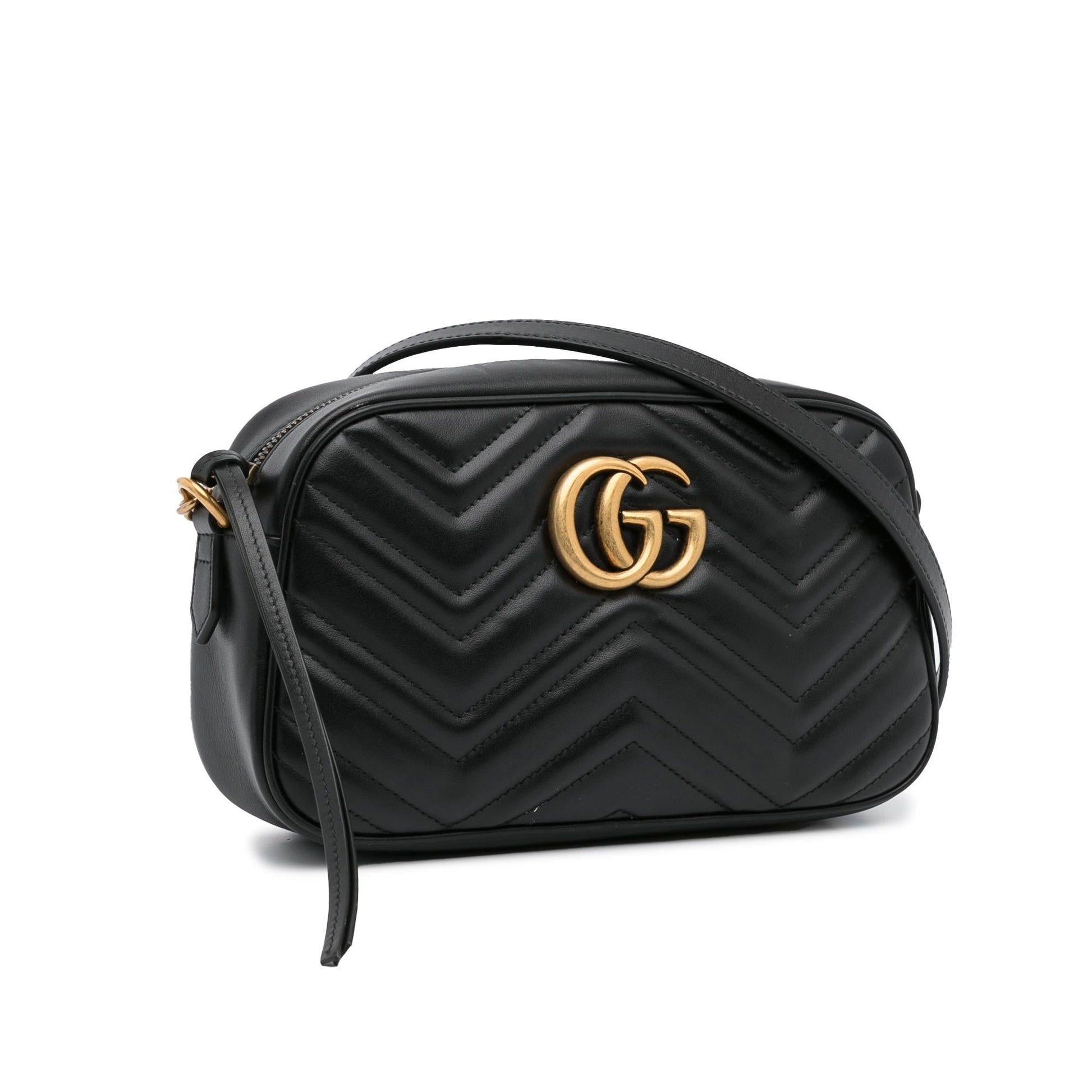 Gucci Small GG Marmont Matelasse Crossbody (SHG-B4BA9w)