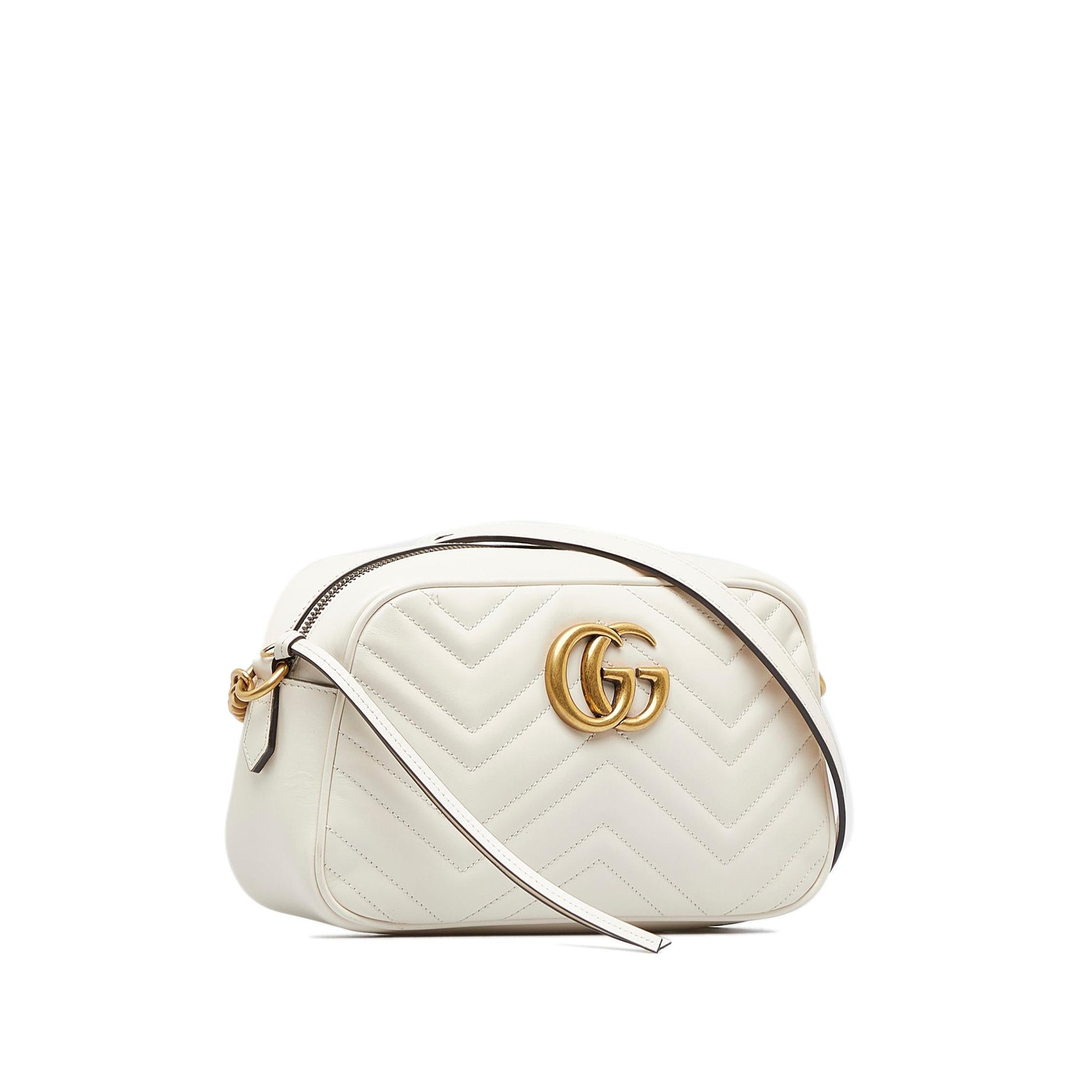Gucci Small GG Marmont Matelasse Crossbody (SHG-WnmqBb)