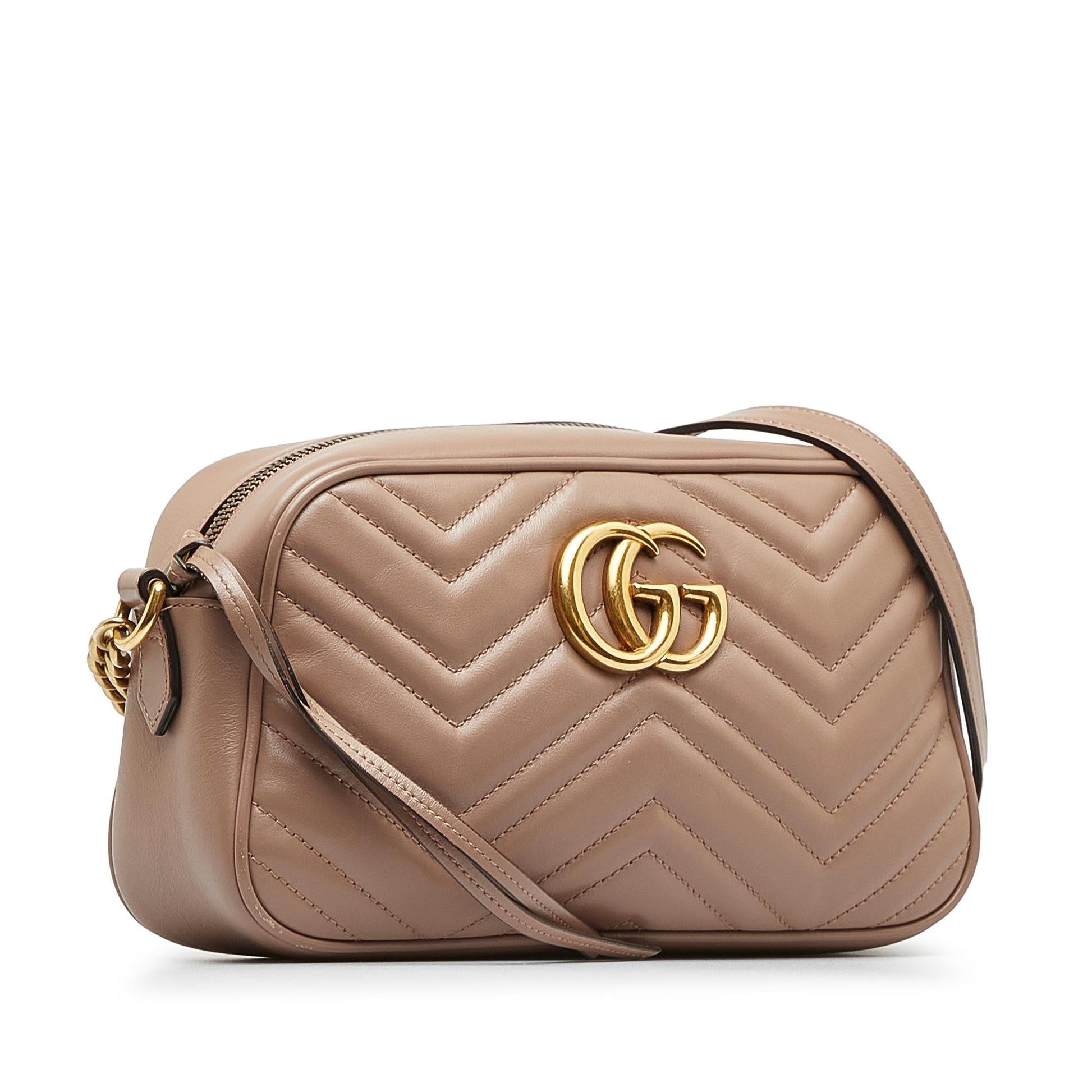 Gucci Small GG Marmont Matelasse Crossbody (SHG-aQeieH)