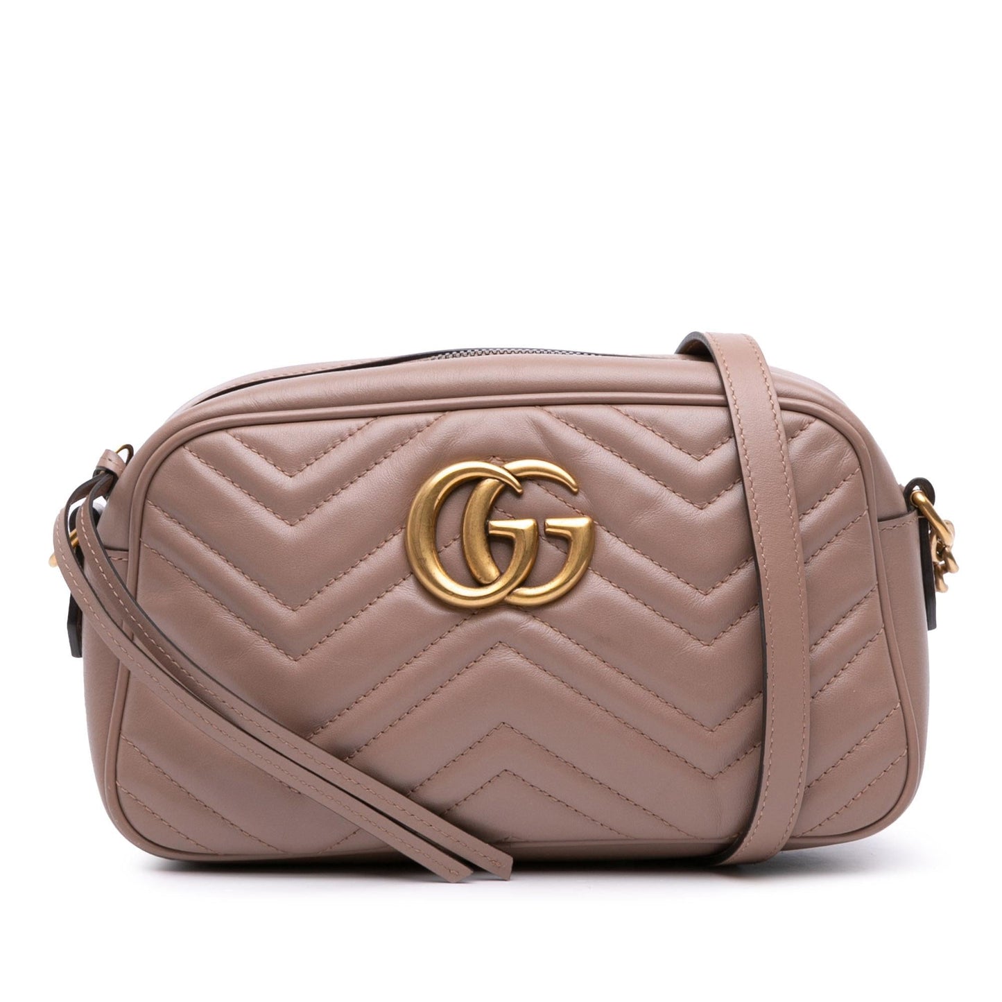 Gucci Small GG Marmont Matelasse Leather Crossbody