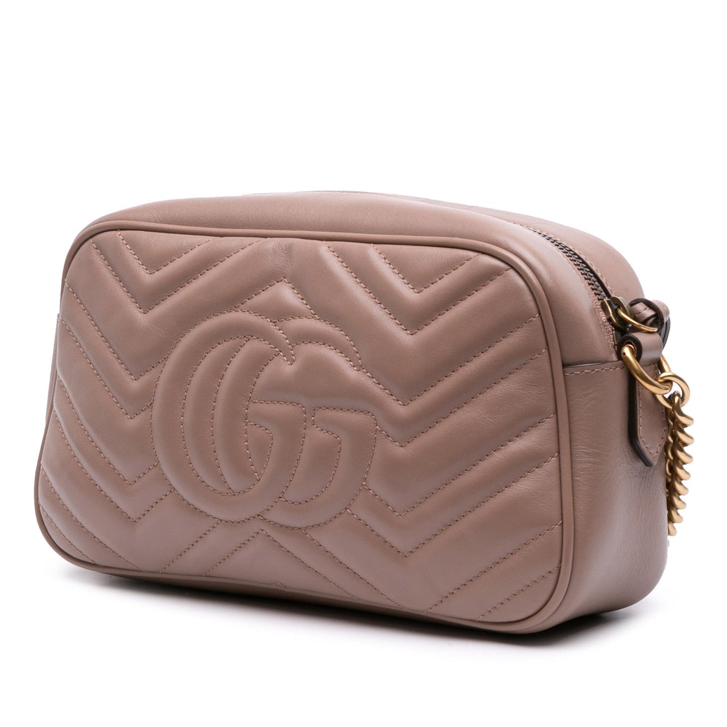 Gucci Small GG Marmont Matelasse Leather Crossbody