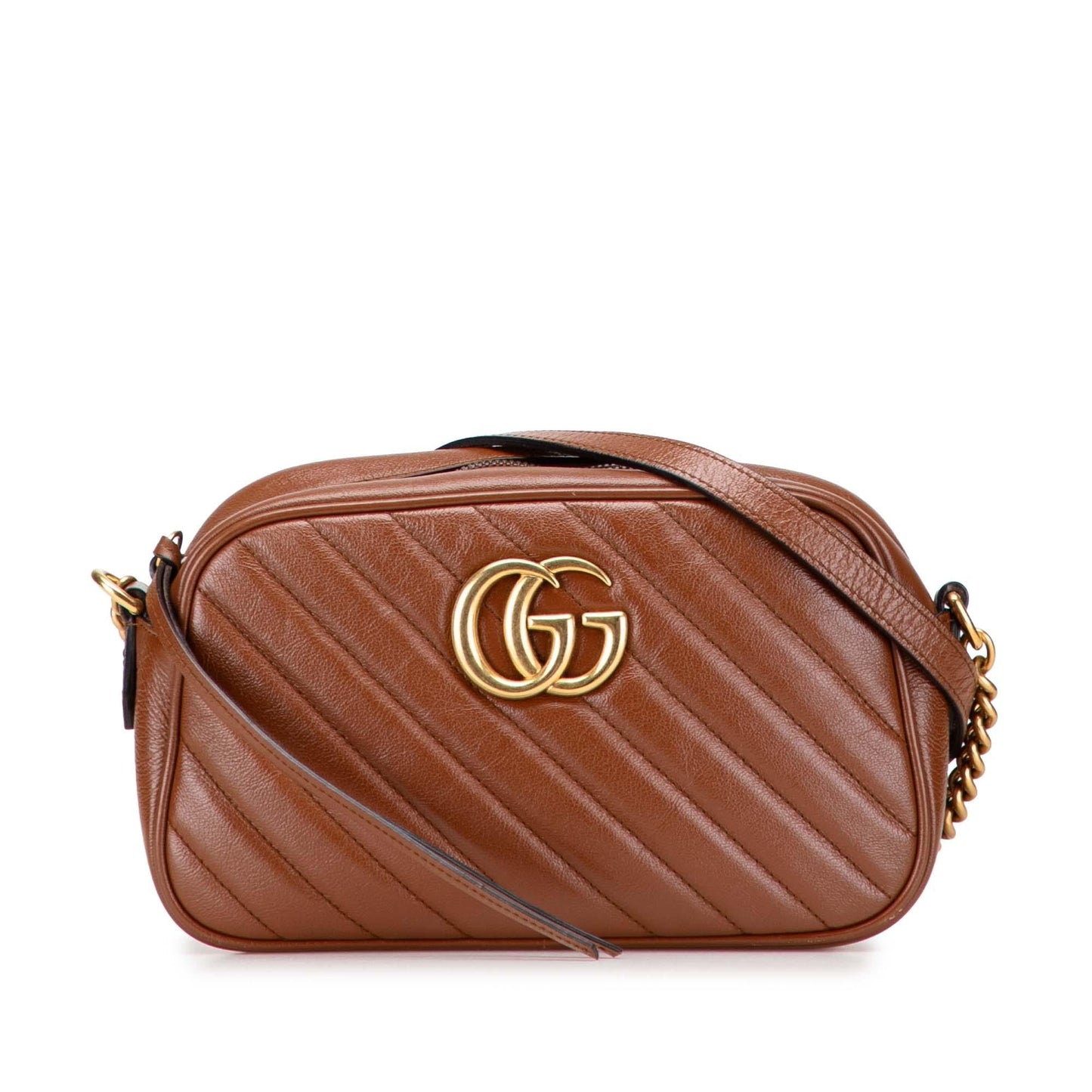 Gucci Small GG Marmont Matelasse Leather Crossbody