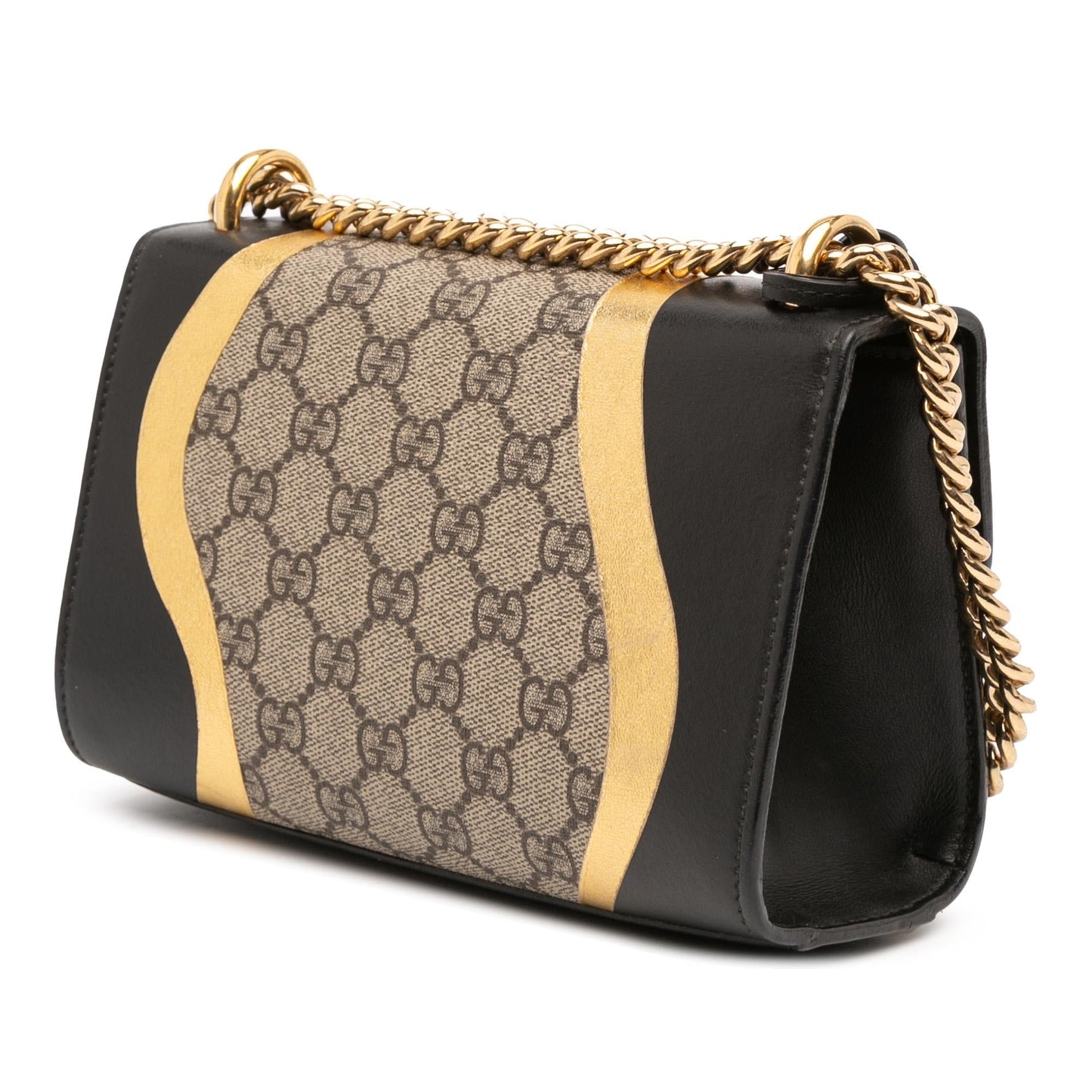 Gucci Small GG Supreme Osiride Padlock Crossbody