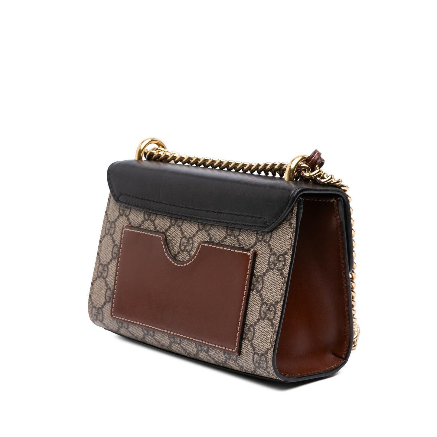 Gucci Small GG Supreme Padlock Crossbody