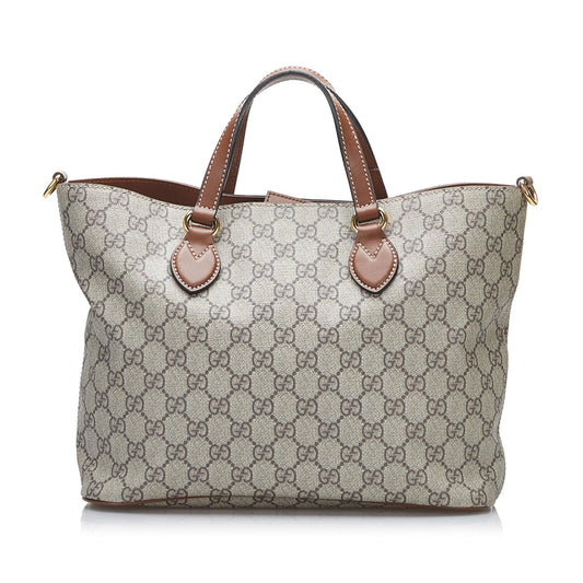 Gucci Small GG Supreme Satchel (SHG-vWVOWc)