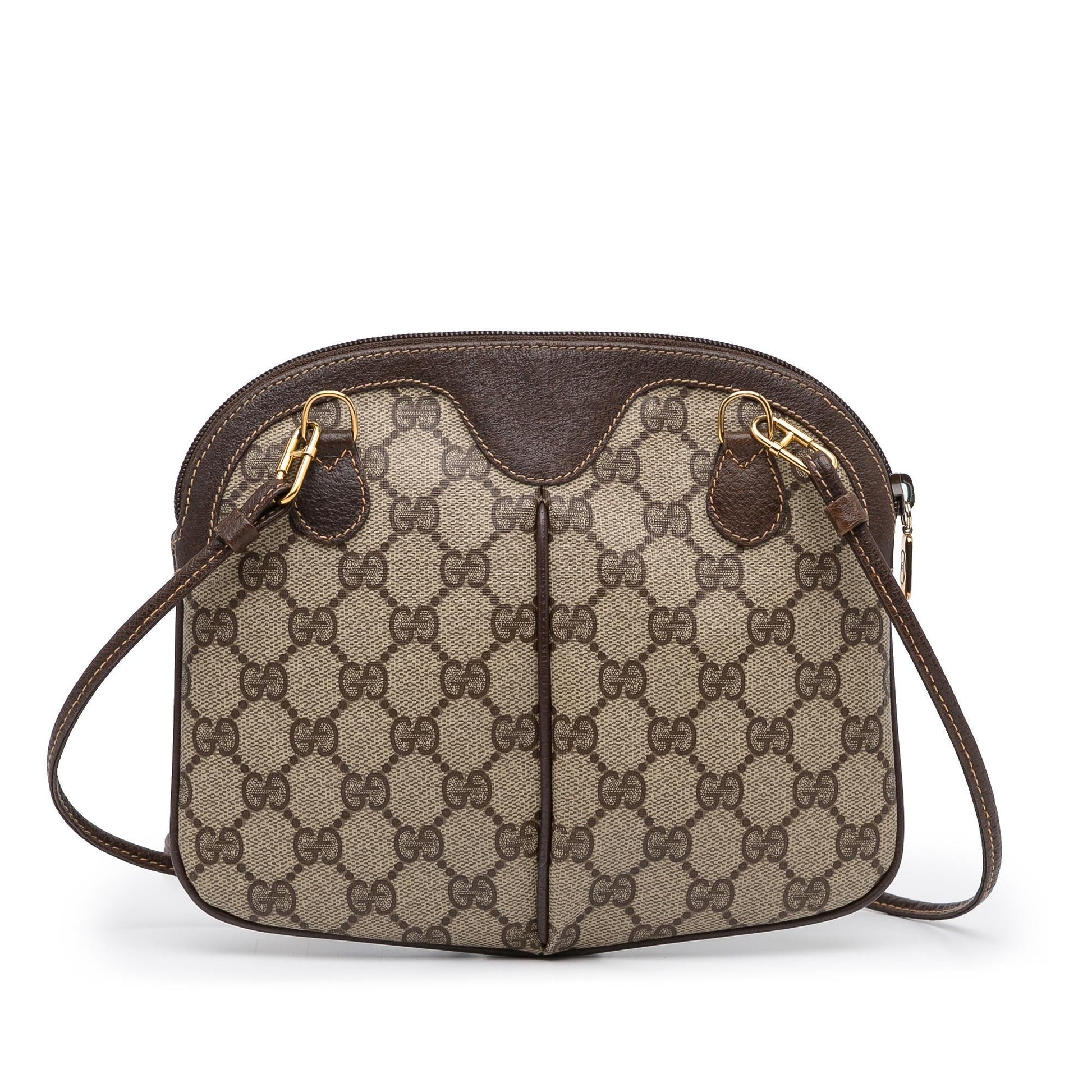 Gucci Small GG Supreme Web Crossbody Bag (SHG-FByGIi)